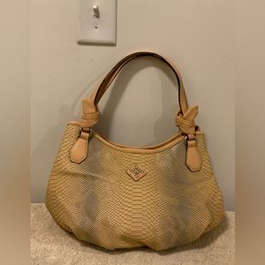 Simply Vera By Vera Wang Faux Snakeskin Purse Handbag